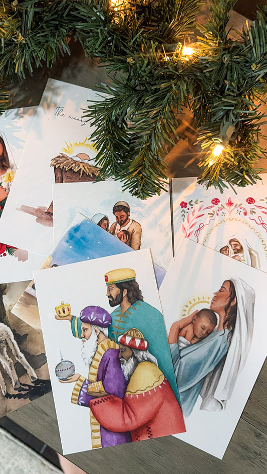 Variety of Religious Christmas Prints