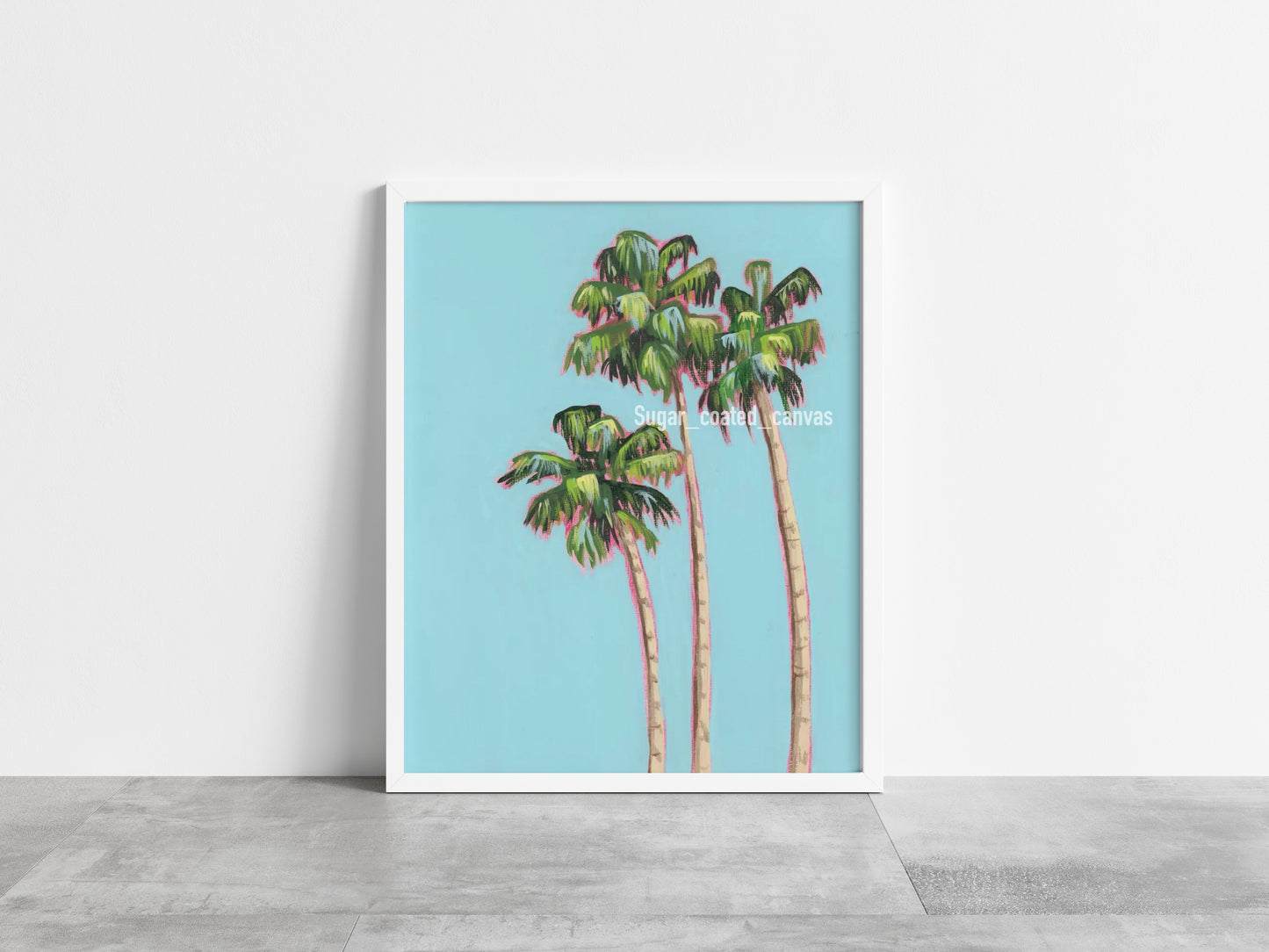 Palm Trees Painting