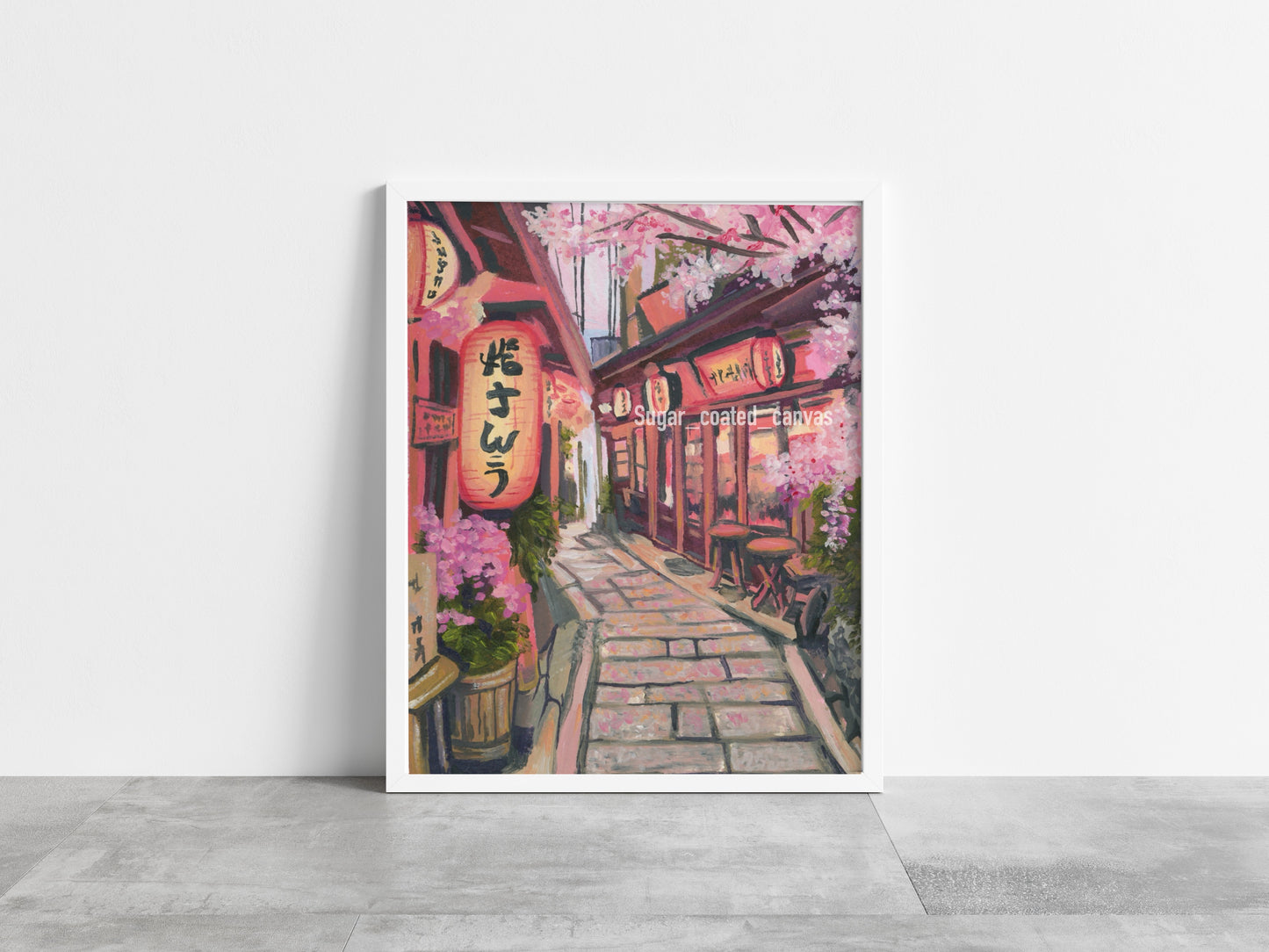 Tokyo Japan Oil Painting Print