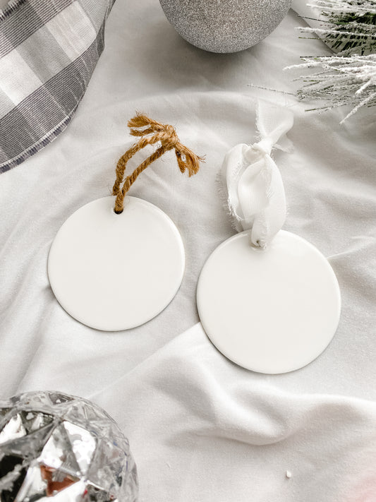 Custom Faceless Portrait Ornament