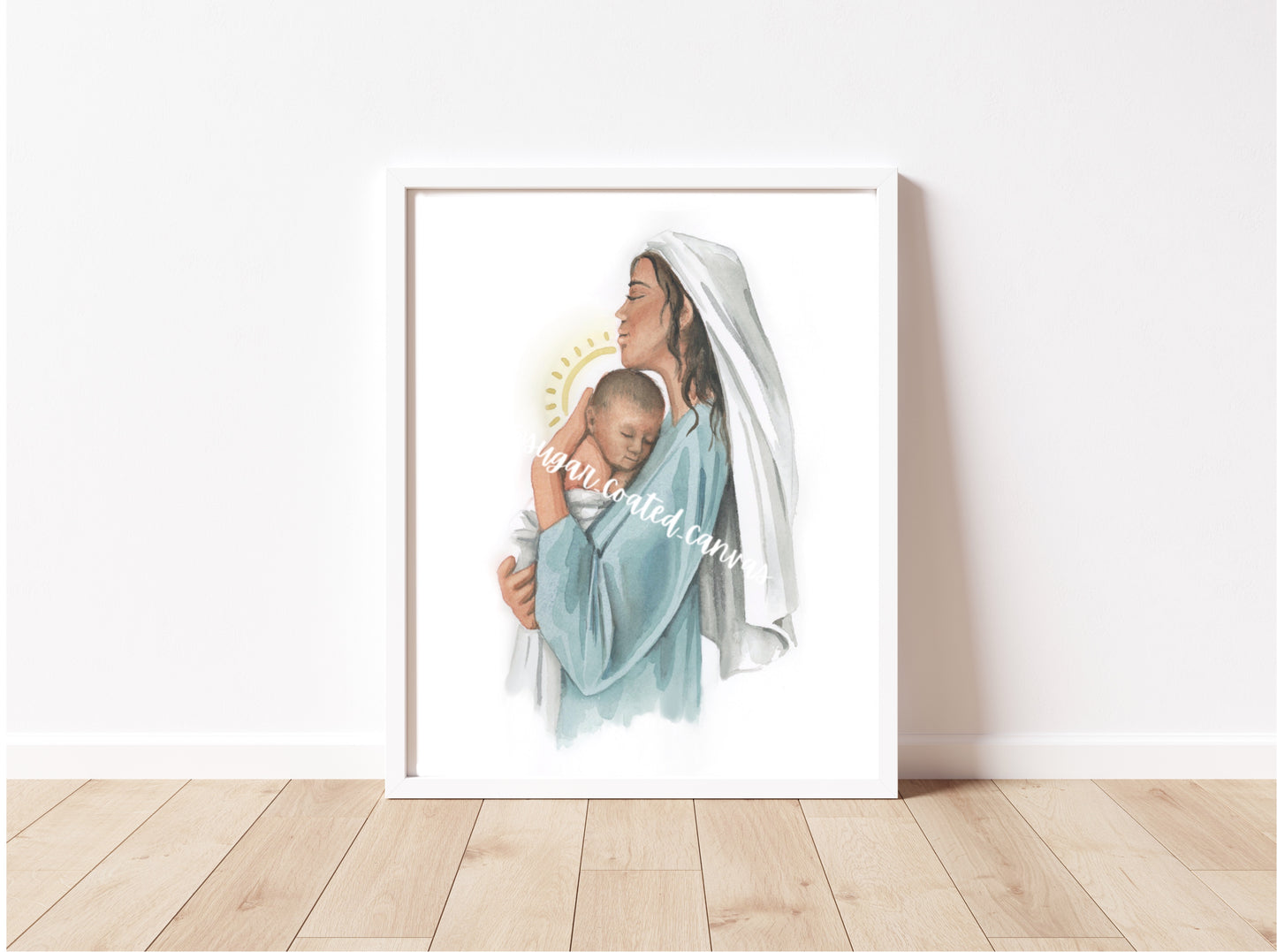 Mary's Arms Watercolor Print