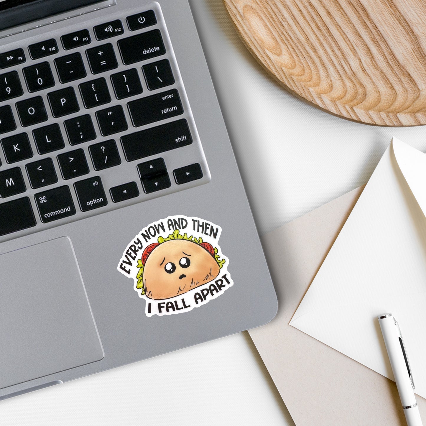 Fall Apart Taco Sticker