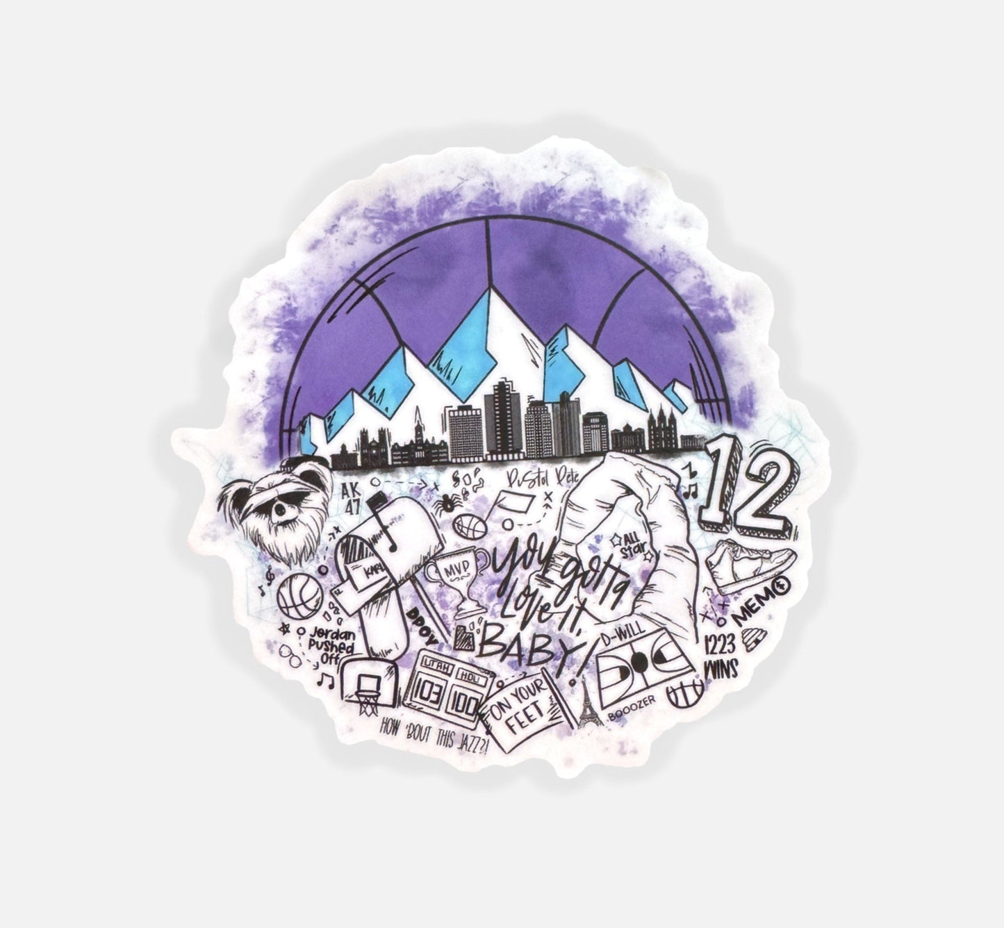 Jazz Legends Sticker