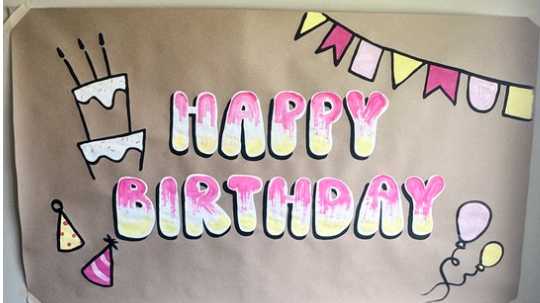 Hand Painted Banners