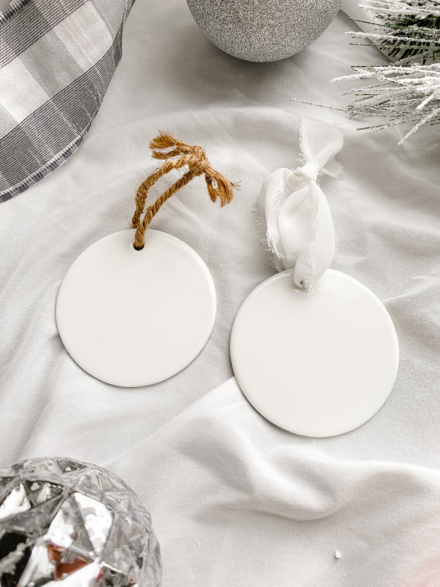 Custom Faceless Portrait Ornament
