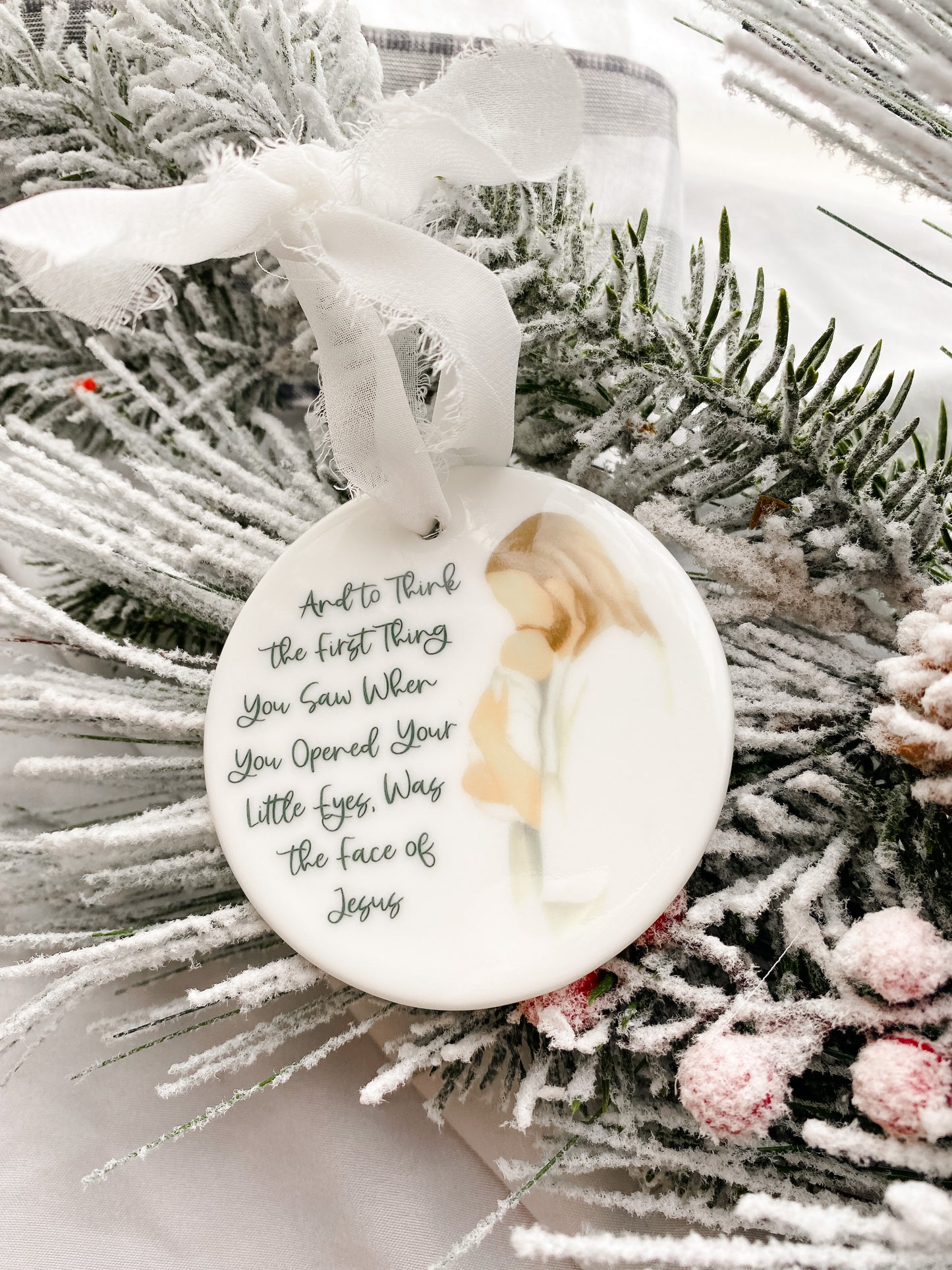 Miscarriage Quote Ornament