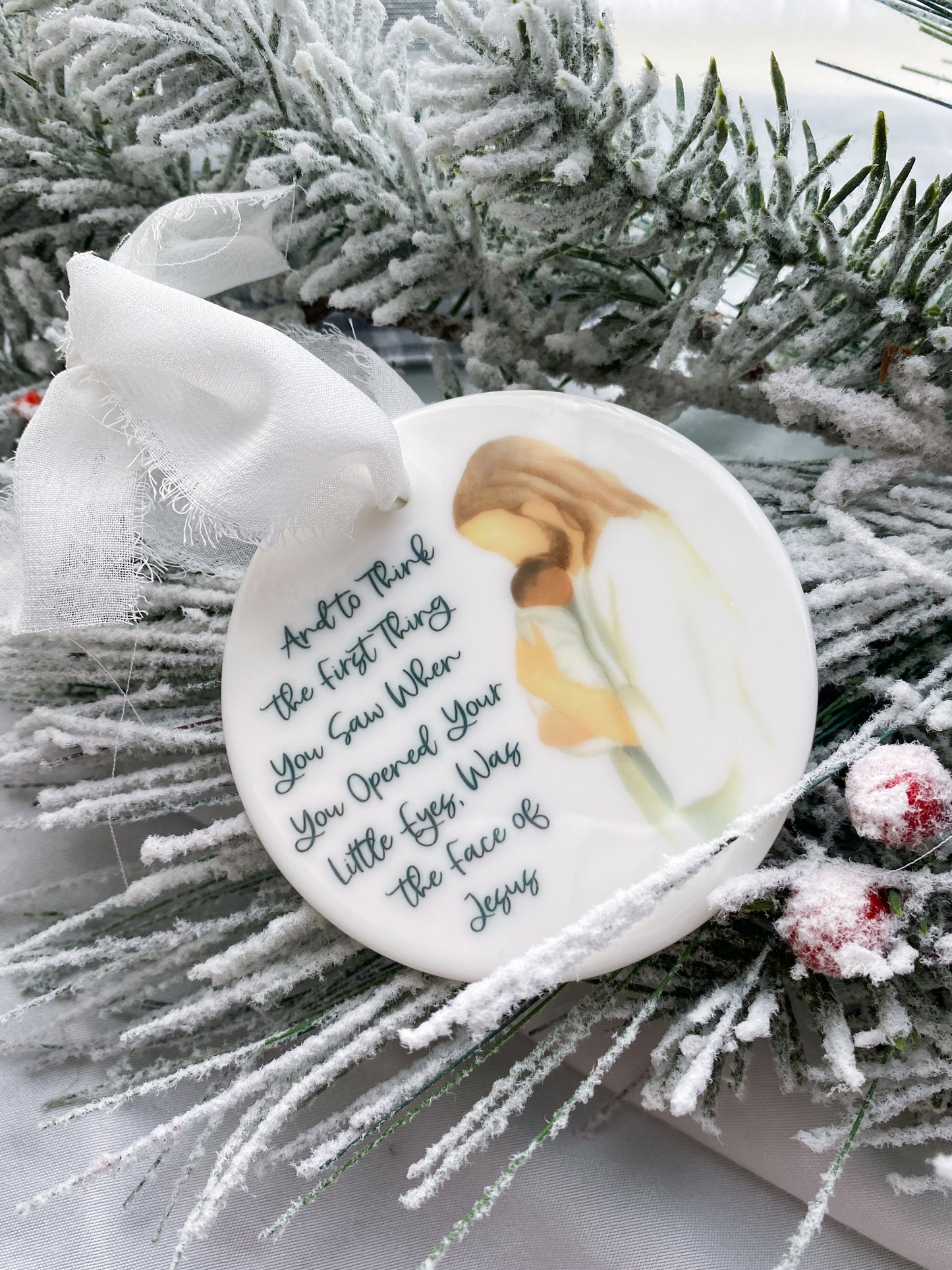 Miscarriage Quote Ornament