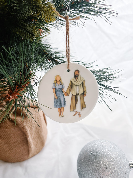 Sister Missionary Christmas Ornament