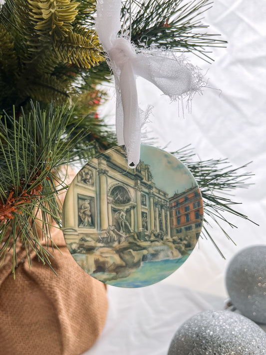 Rome Italy Christmas Ornament