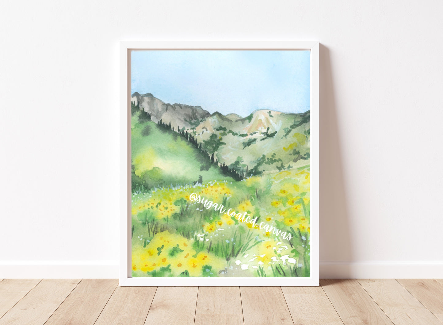 Albion Basin Watercolor Print