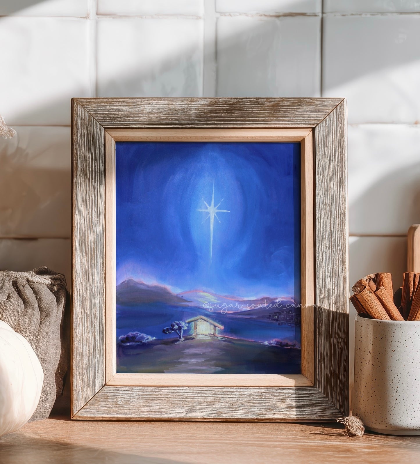 All is Calm Oil Painting Print