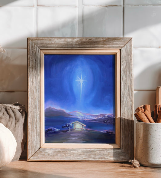 All is Calm Oil Painting Print