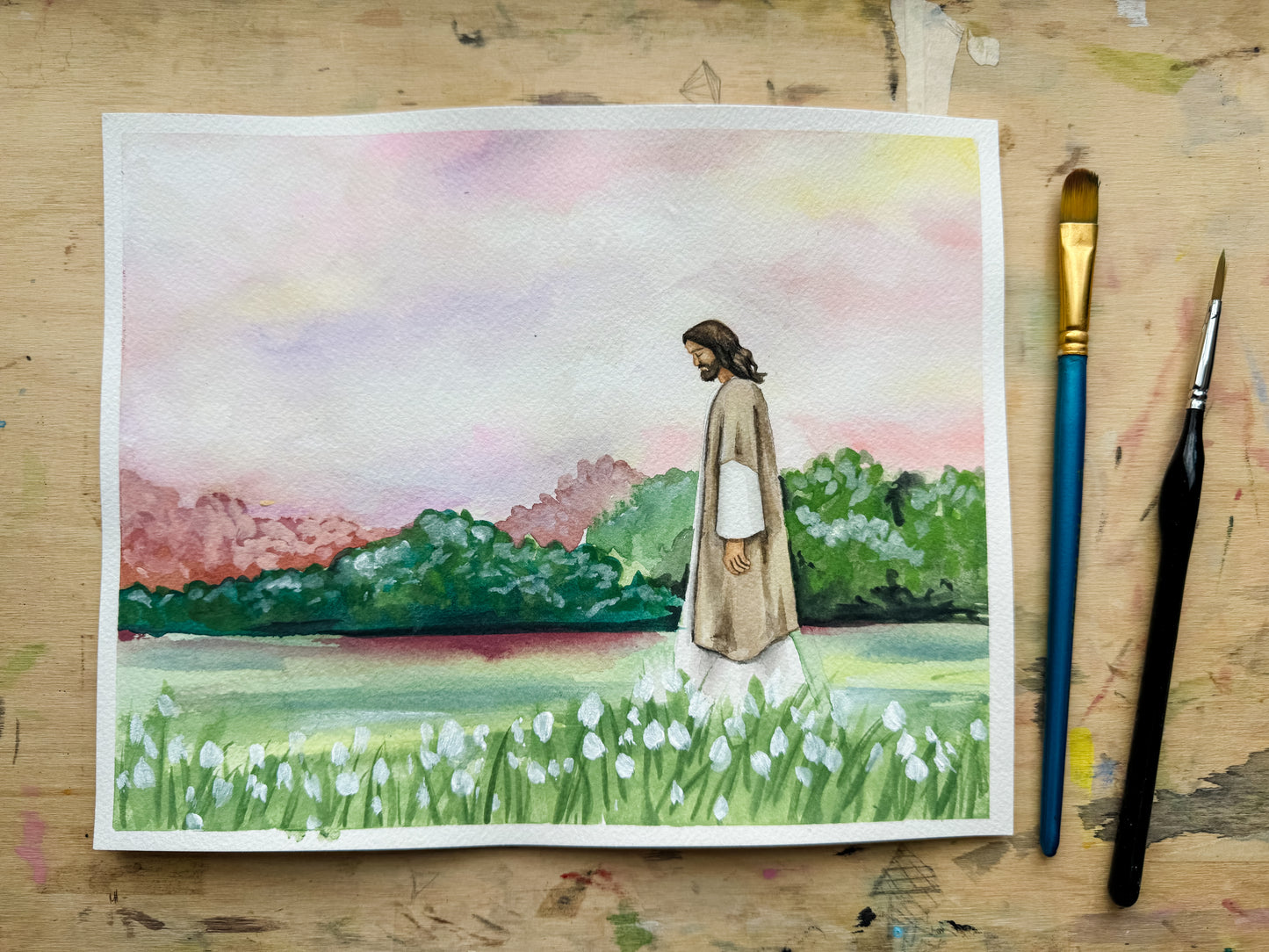 By His Side ORIGINAL Painting