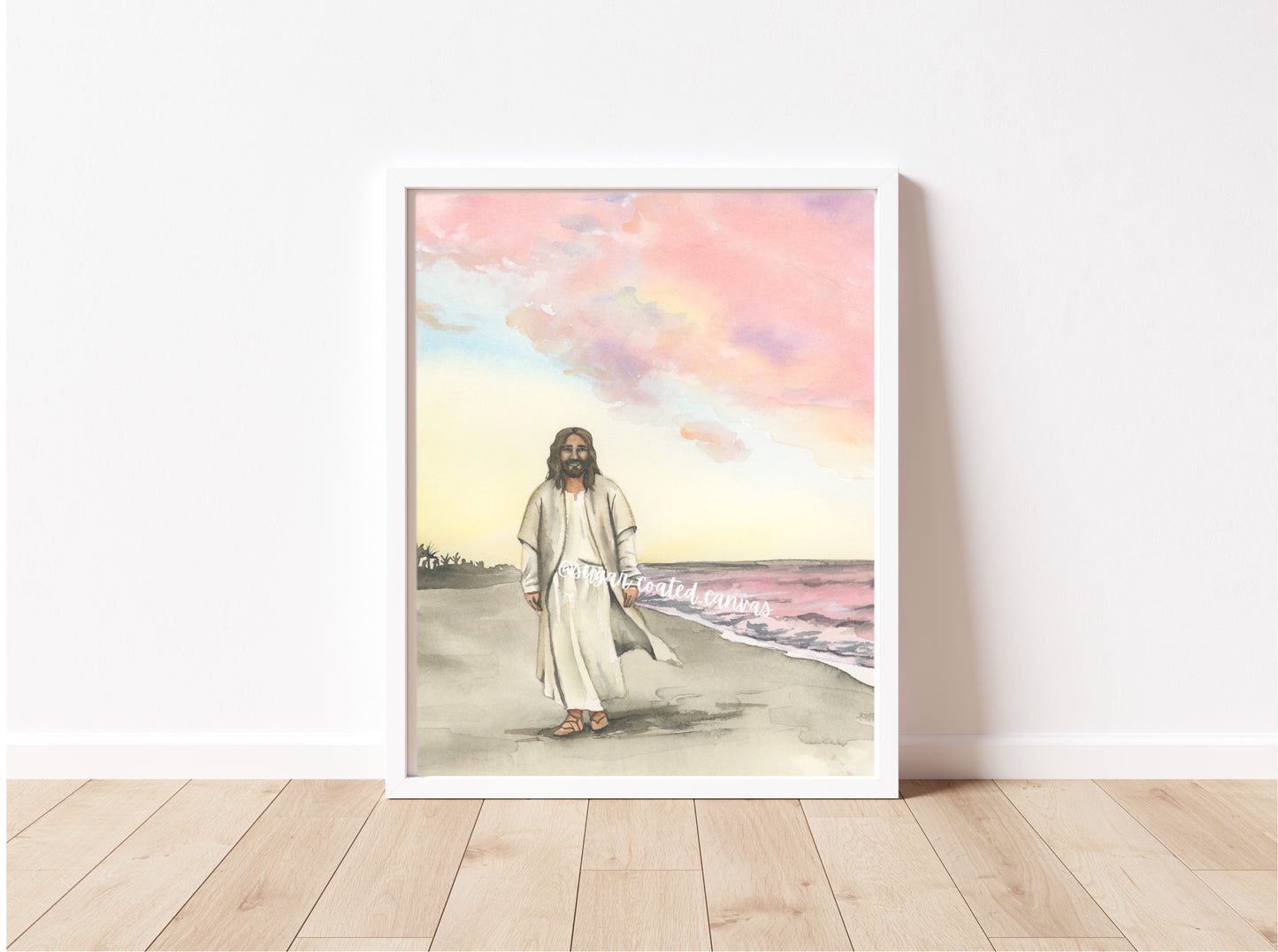 Walking with Christ Pink Beach