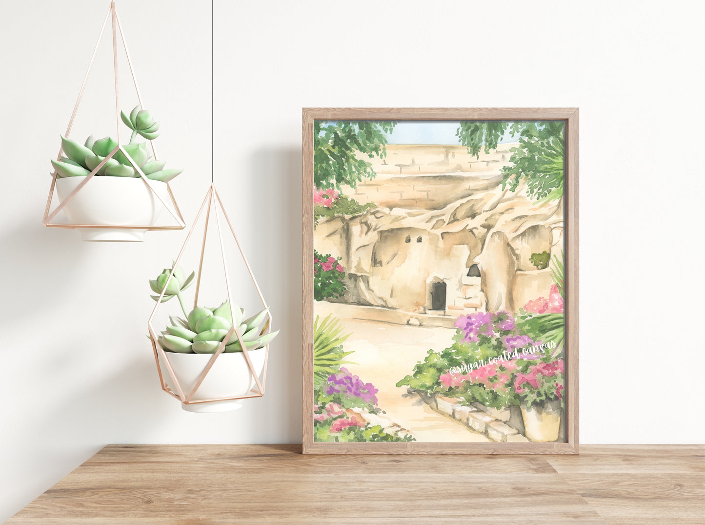 Garden Tomb Watercolor Print