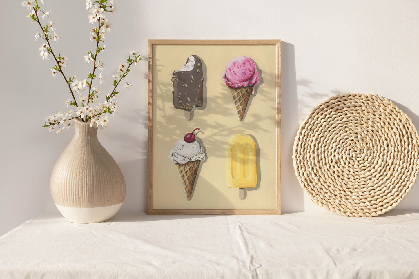 I Scream for Ice Cream Acrylic Print