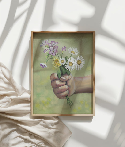 Moms Favorite Flowers | Mothers Day Print