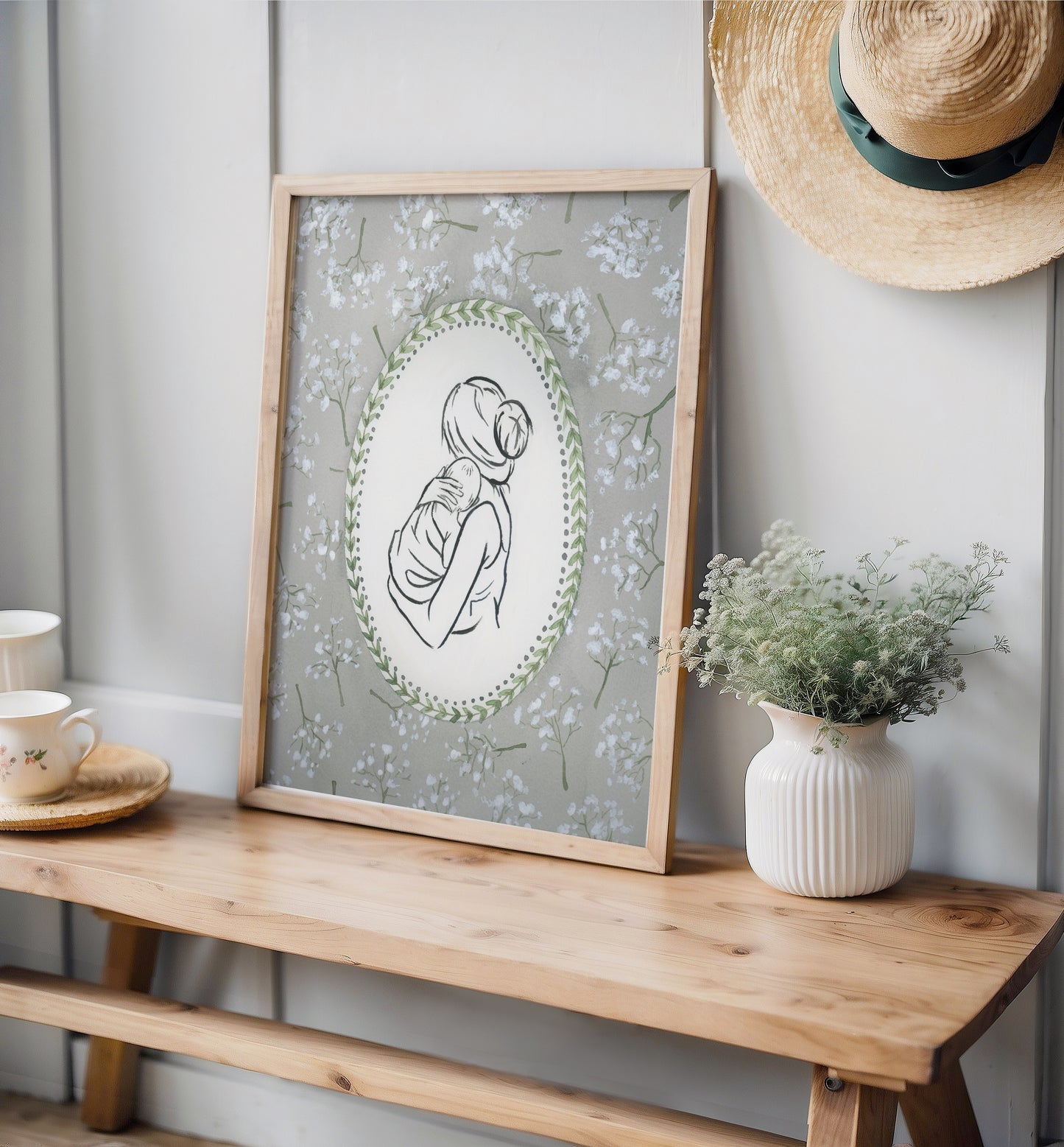 Babies Breath | Mothers Day Print