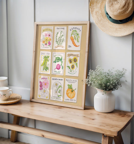 Seed Packet Print