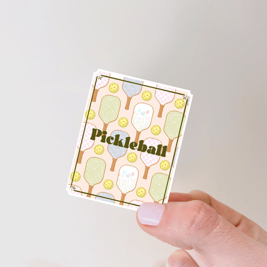 Pickleball Sticker