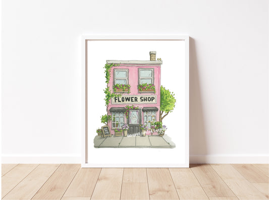 Flower Shop | Mothers Day Print