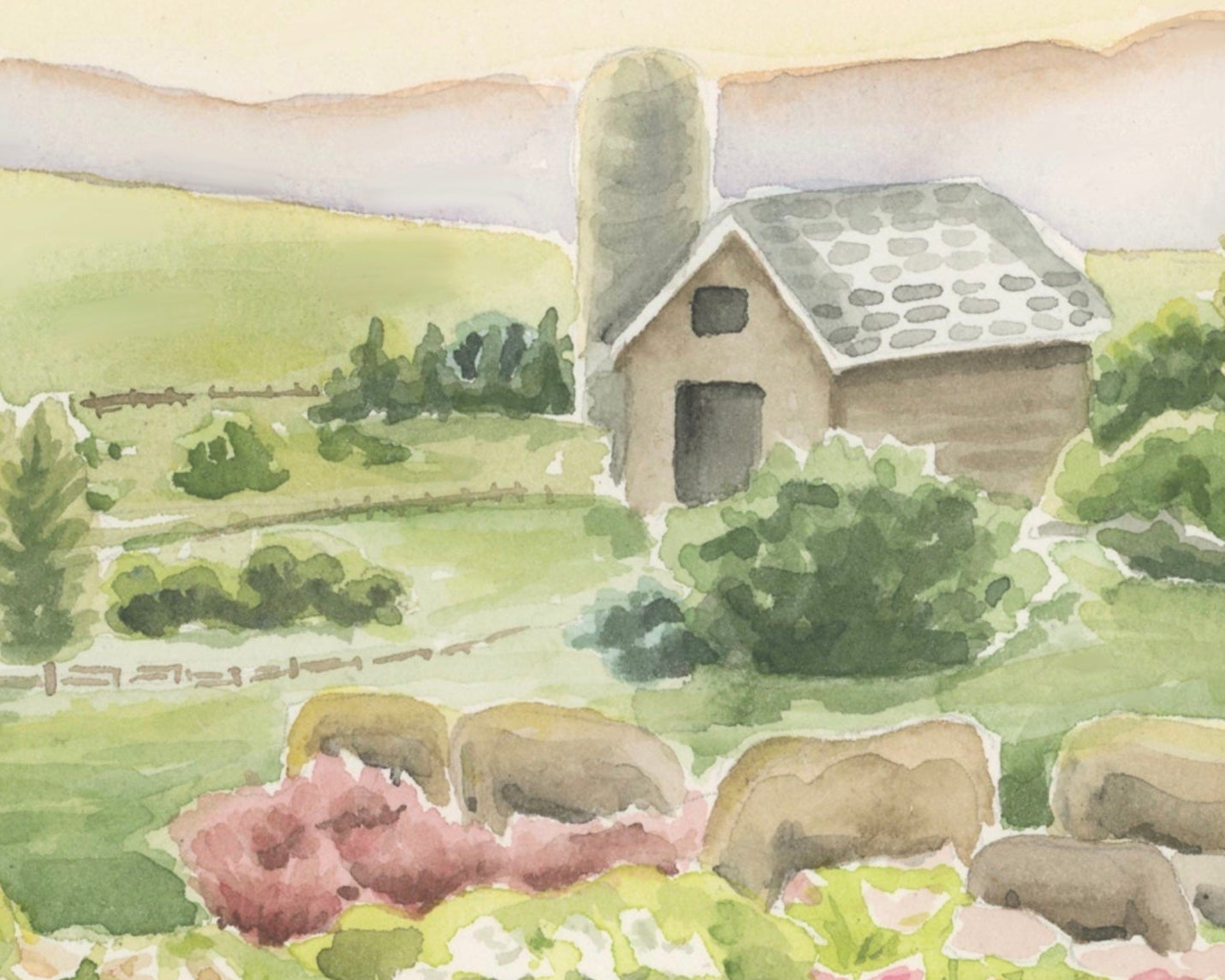 Farmers sunrise