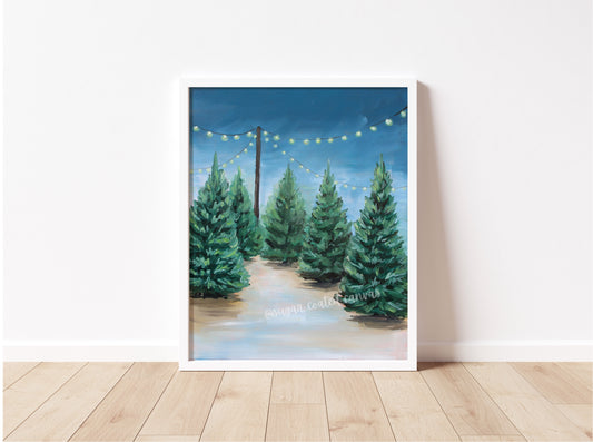 Christmas Tree Farm Print