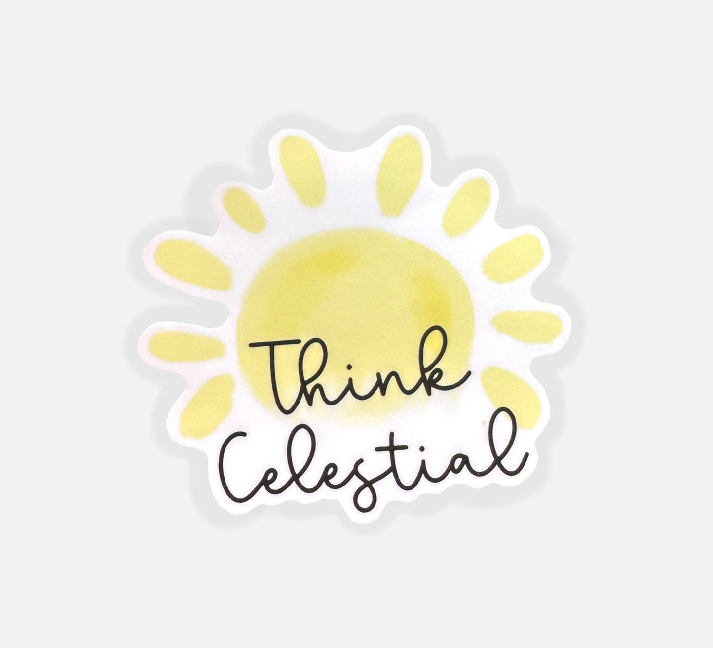 Think Celestial Sticker