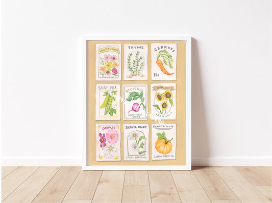 Seed Packet Print