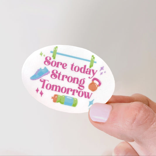 Workout Sticker