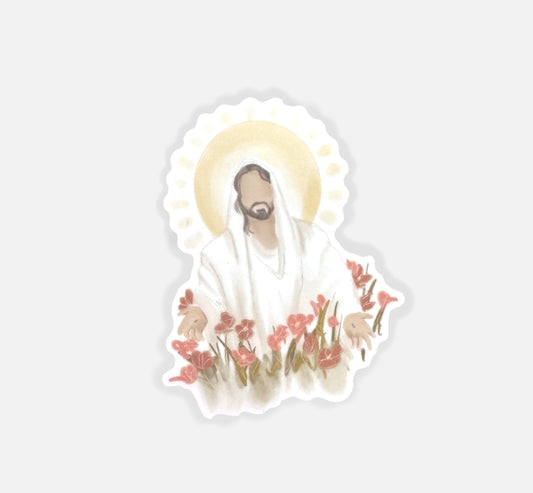 Come unto Me Sticker