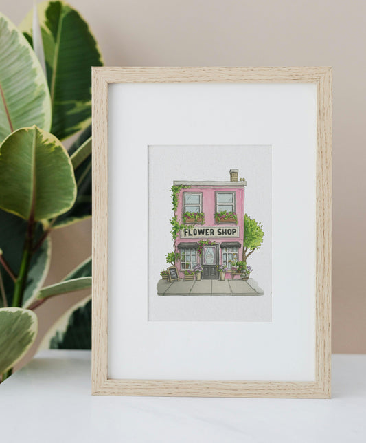 Flower Shop | Mothers Day Print