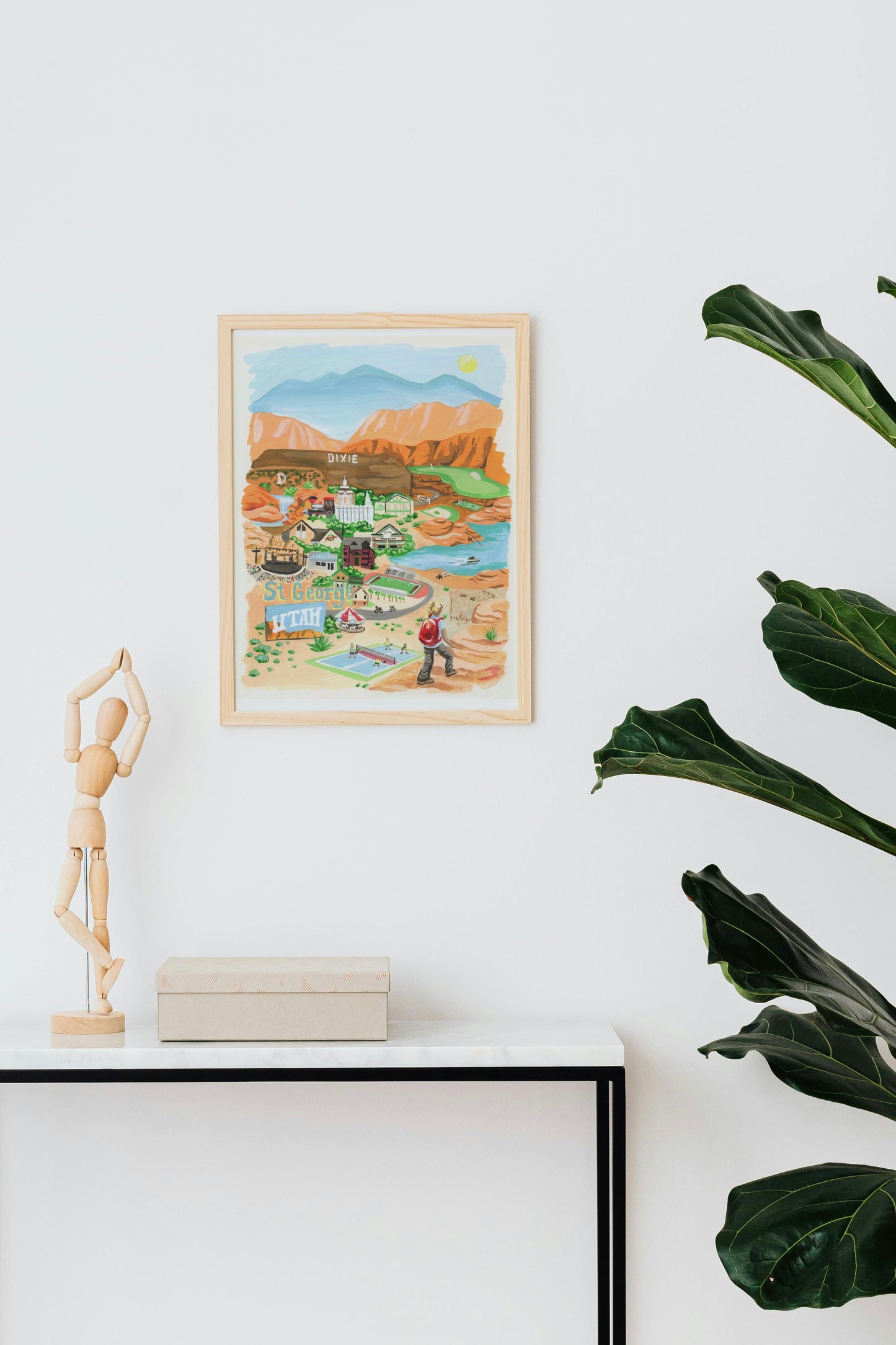 St. George Utah Art Print