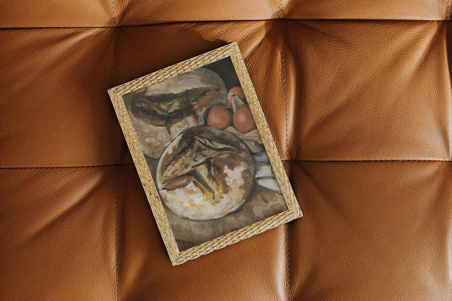 Sourdough Bread Oil Print